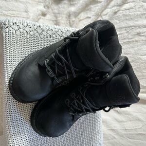 Wolverine Black Safety Toe Work Boots ASTM F2413-18 Size 7M Medium